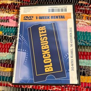 Matrix Reloaded 2 disc widescreen blockbuster films movies DVD 2003 Keanu reeves